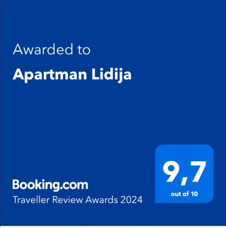 Apartman Lidija Dinjiška Exterior foto